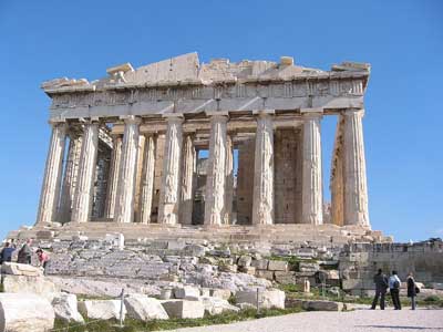 Parthenon v Athénách